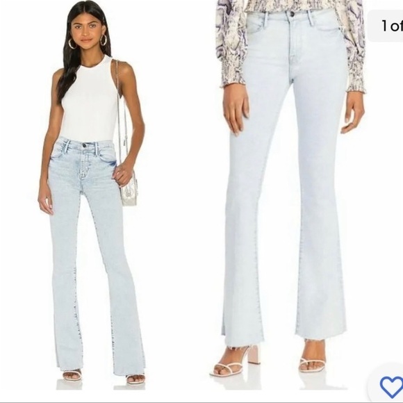 Frame Denim Le High Flare Jeans - Picture 15 of 15